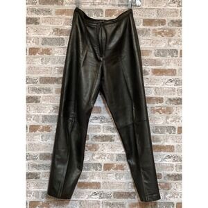 MIXIT 90s high rise Leather‎ pants 32/31